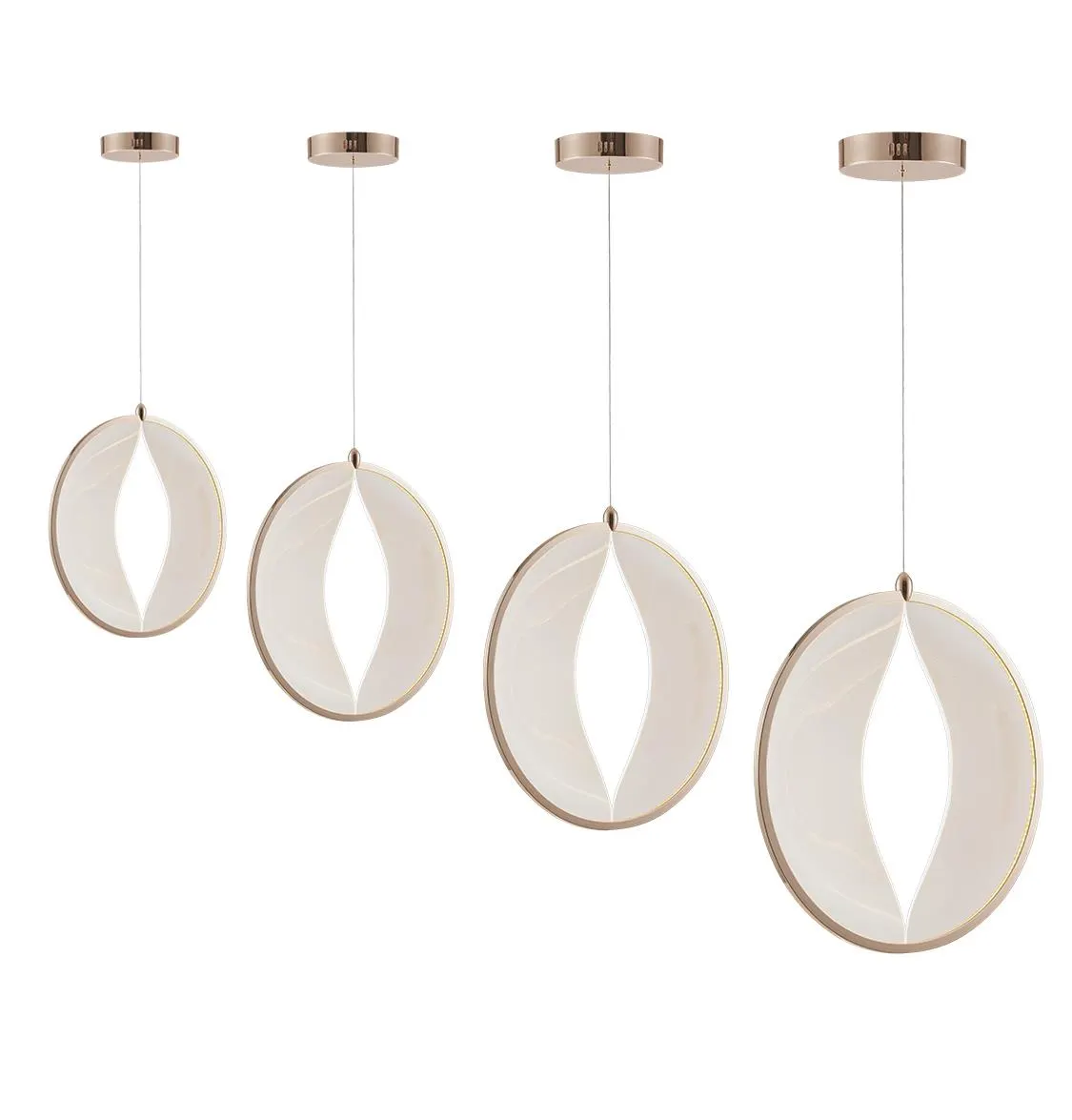 Asena Tekli Akrilik LED Sarkıt 40 cm