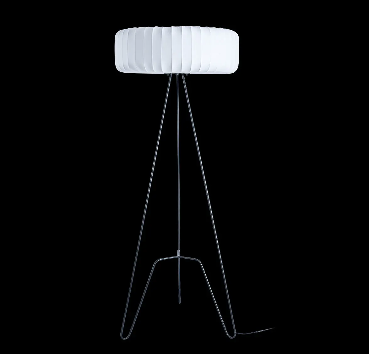 Mimosa Soft Touch Beyaz Üç Ayaklı Lambader 68 Cm