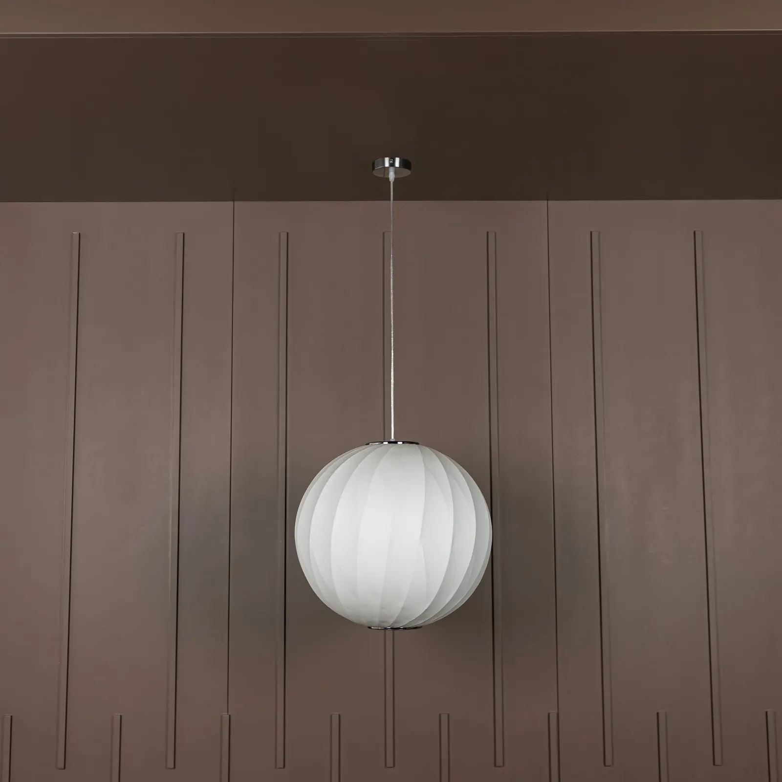 Star Soft Touch Beyaz Çapraz Küre Sarkıt Avize 50 cm